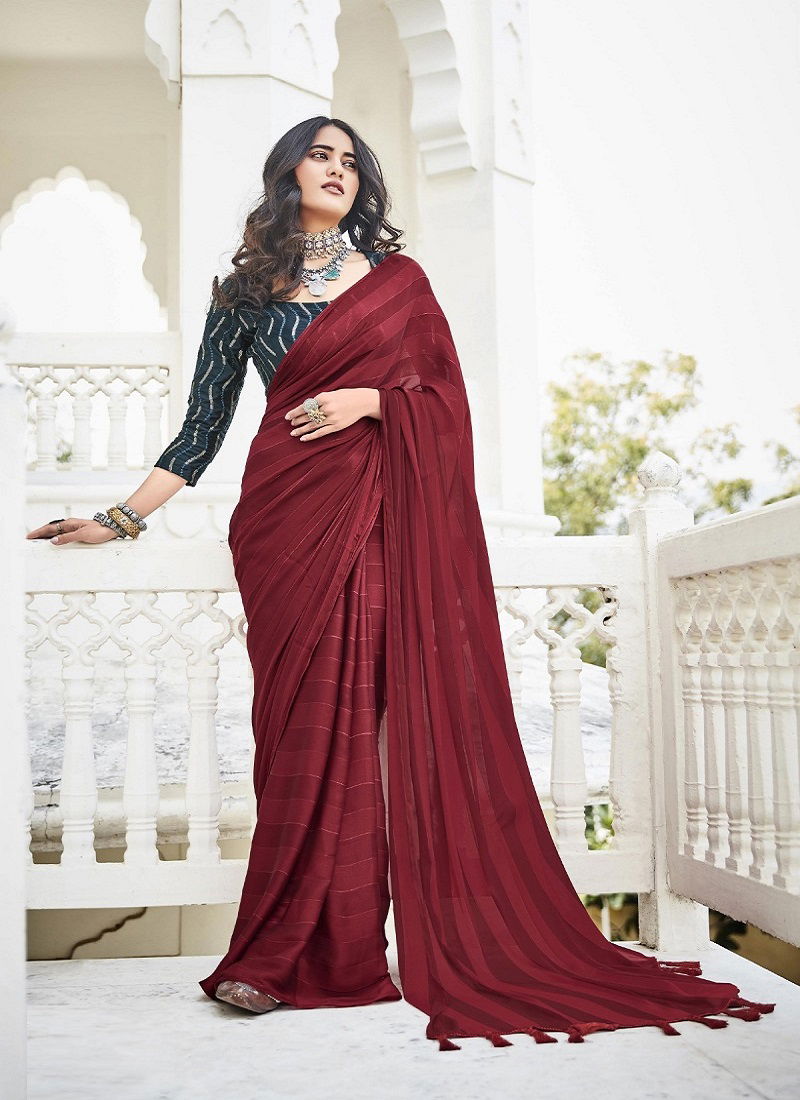 Lt Naari Fancy Satin Designer Wholesale Party Wear Saree Catalog